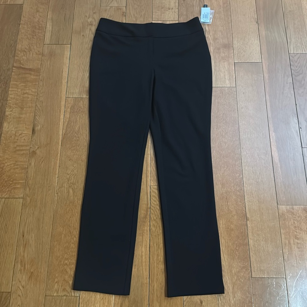 Grace Elements womens dress pants mid rise stretch black size 10.